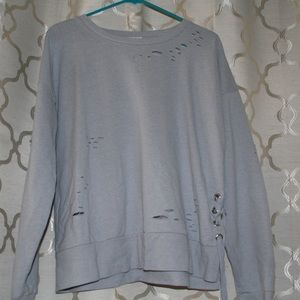 Forever 21 (moth hole style) shirt/pullover